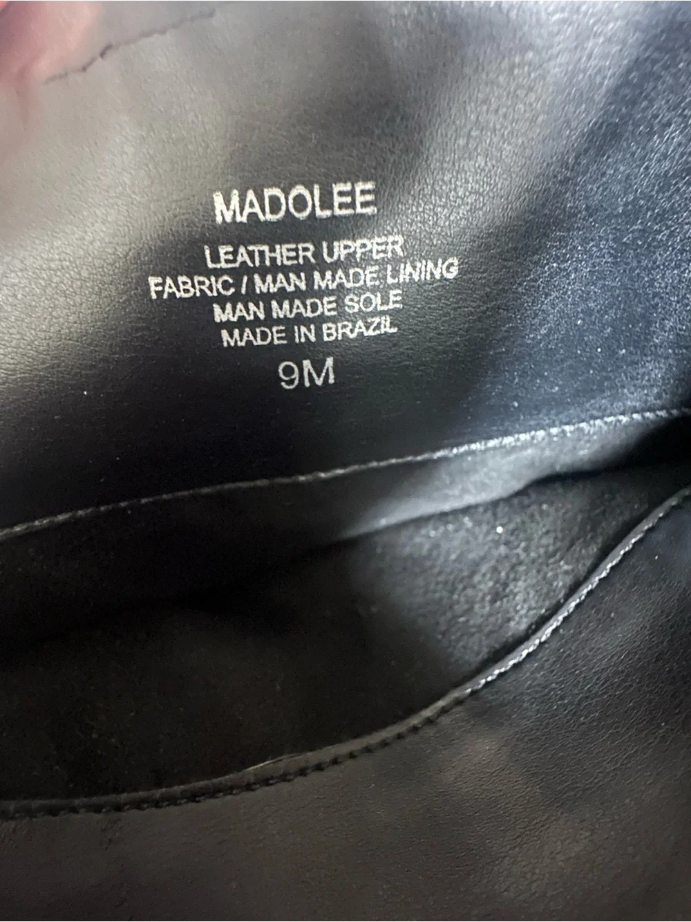 Vince Camuto Madolee Womens Black leather Over-the-Knee Block Heel Boots size 9